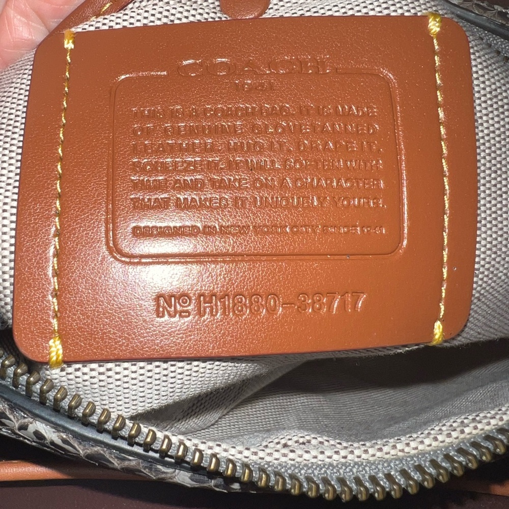 Coach Leather Satchel in Oxblood - Picture 13 of 15